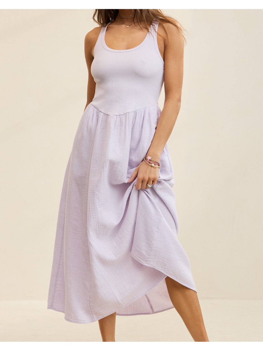 NWT Aerie At The Barre Cross Back Dress Size Medium
